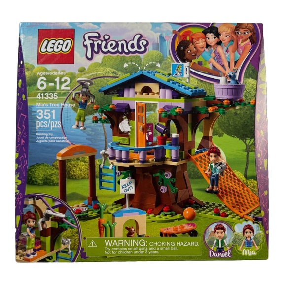 NEW SEALED LEGO Friends Mia's Tree House 41335 Retired 351 Pieces - Picture 1 of 13